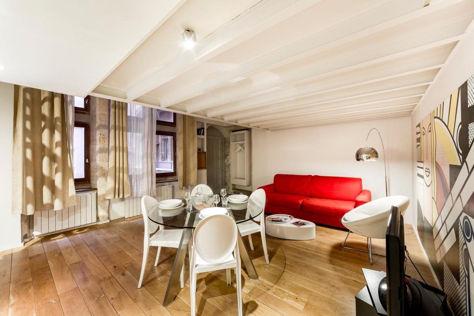 Le Duplex Du Change - Lyon Ail Apartman Kültér fotó